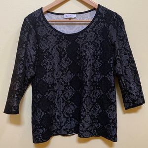 Calvin Klein sweater shirt with spandex